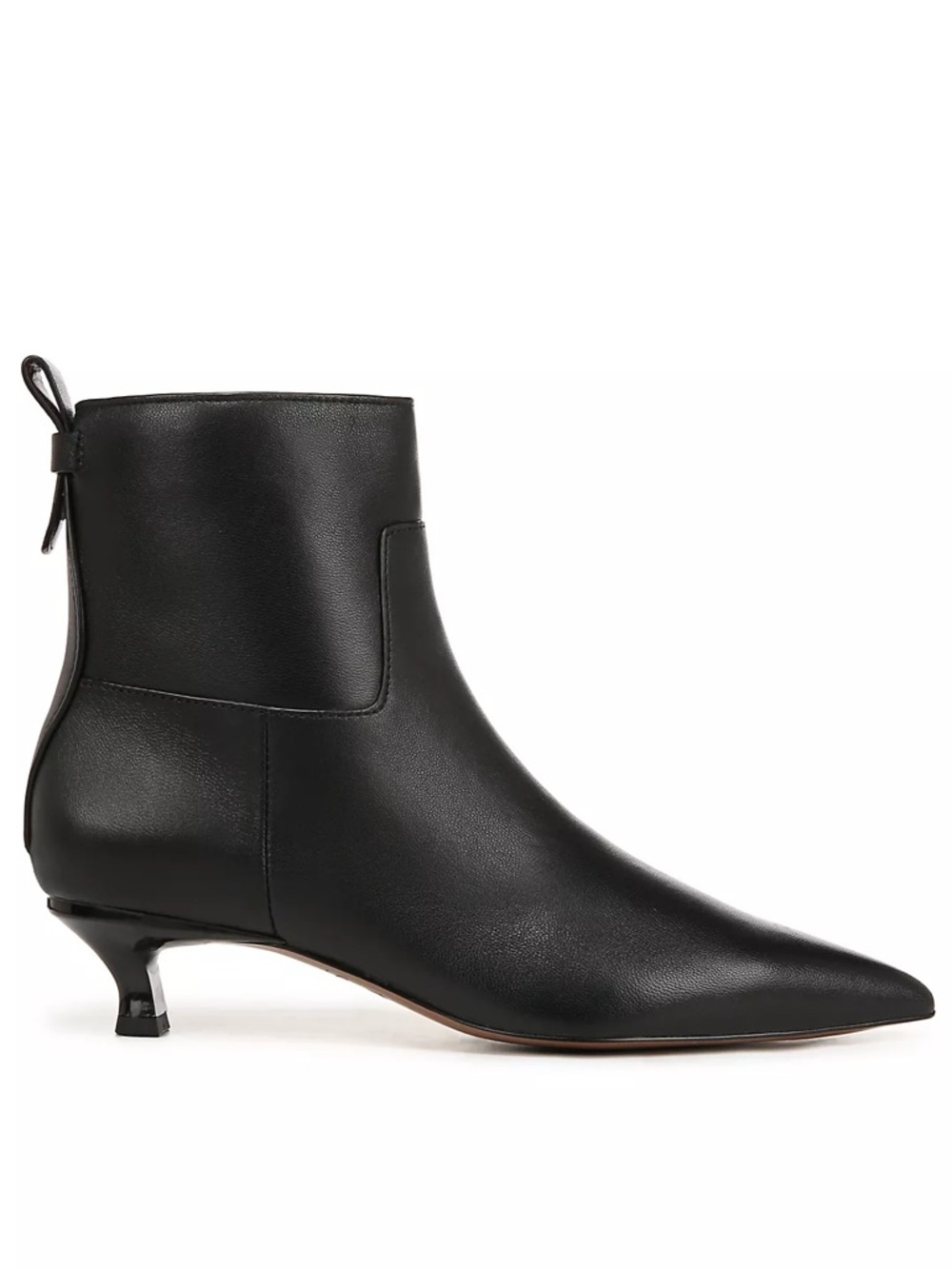 Anthropologie Sarto Mala Ankle Boots in Black Leather